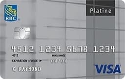 Carte Visa Platine RBC