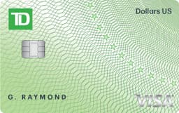 Carte Visa* TD Dollars US