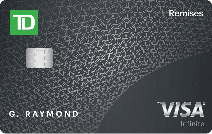 Carte Visa Infinite* TD Remises