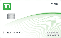 Carte Visa* Primes TD