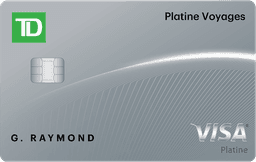 Carte Visa* TD Platine Voyages