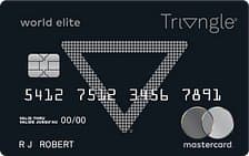 Carte World Elite Mastercardᴹᴰ Triangleᴹᴰ