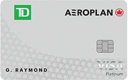 TD® Aeroplan® Visa Platinum Credit Card